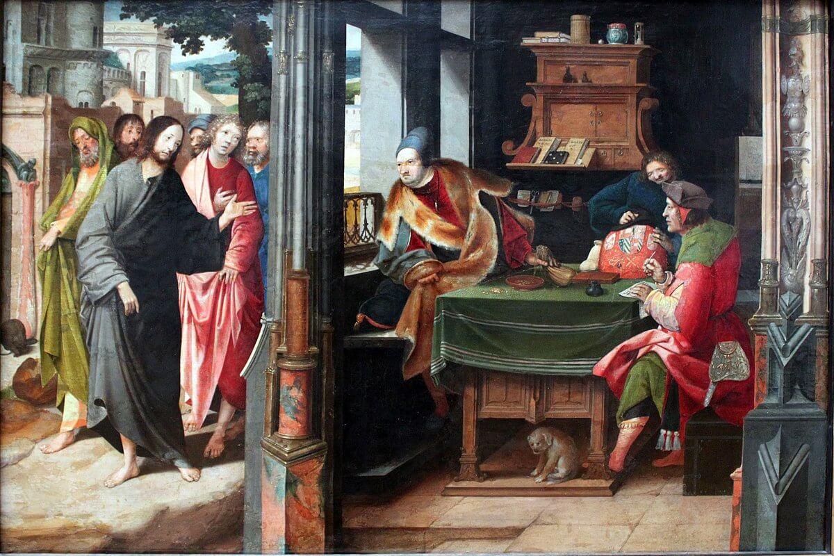 Jesus sagt zu Matthäus: Folge mir nach! Jesus sagt zu Matthäus: Folge mir nach!